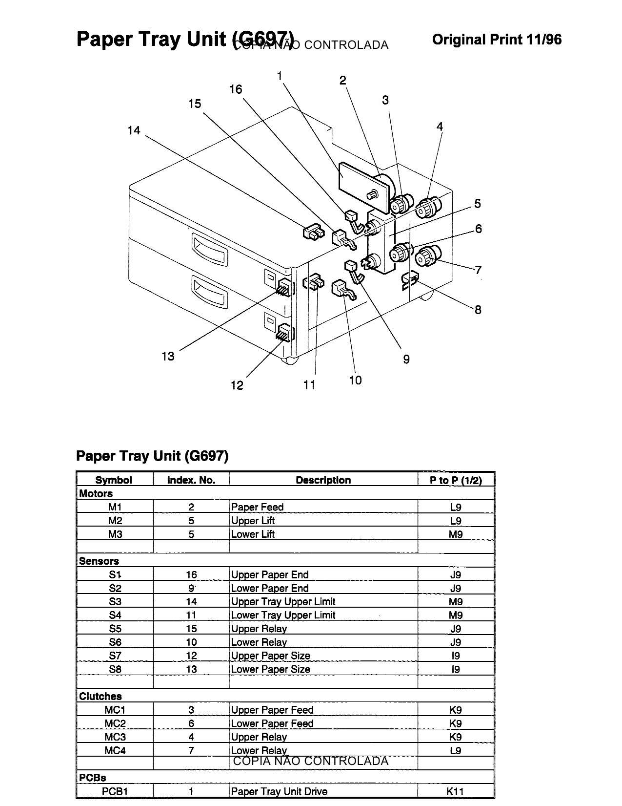 RICOH Aficio 200 250 A193 A224 Circuit Diagram-4